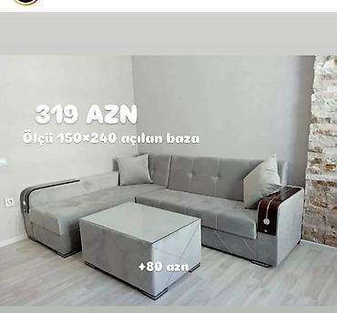 divan ustu: Yeni, Künc divan, Qonaq otağı üçün, Açılan, Azərbaycan — 1