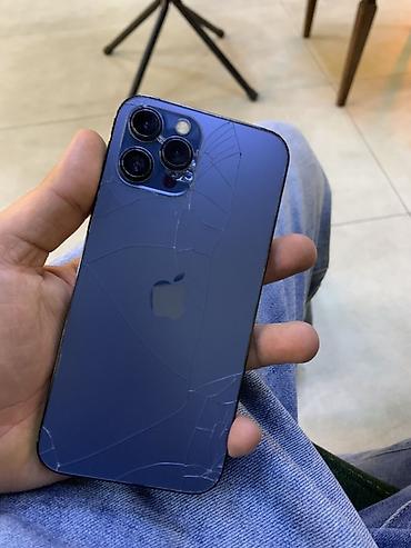 2 ci el iphone 13: IPhone 12 Pro, Pacific Blue, Qırıq — 1
