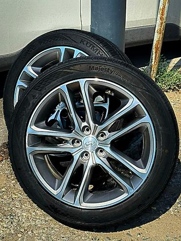 Disklər: İşlənmiş Disk Hyundai R 18, 5 Boltlu — 2