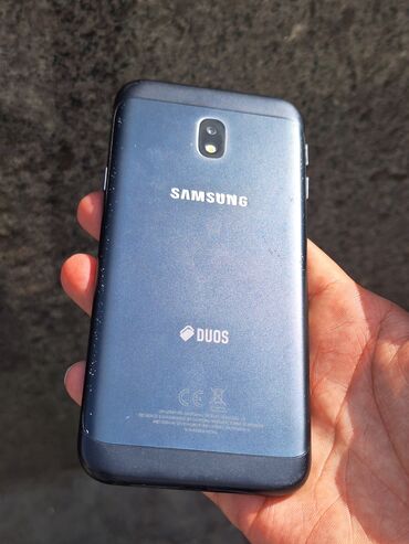 balaca telefonlar: Samsung Galaxy J3 2017, 16 GB, rəng - Qara, İki sim kartlı