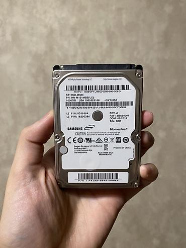 1TB Жесткий диск 2.5" Samsung/Seagate Momentus HDD Здоровье 100%