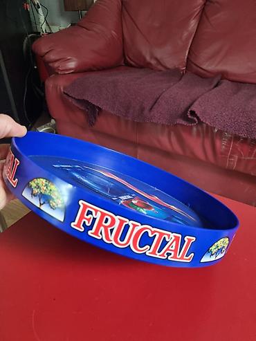 bakarna šolja: Plastična tacna za piće FRUCTAL Plastični poslužavnik za piće FRUCTAL — 1