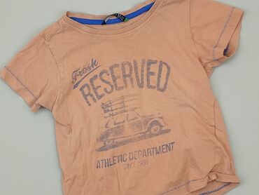 T-shirts: T-shirt, Reserved, 1.5-2 years, 86-92 cm, condition - Good