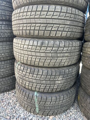 Шины: Шины 225 / 60 / R 16, Зима, Б/у, Комплект, Легковые, Япония, Bridgestone