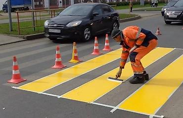 хром пленка: Дорожная разметка светоотражающая, холодный пластик — 2