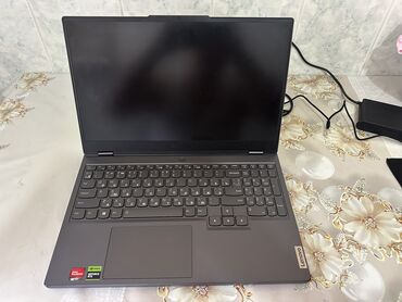 рассрочка телефоны: Ноутбук, Lenovo, 16 ГБ ОЗУ, AMD Ryzen 7, 15.6 ", Б/у, Игровой, память NVMe SSD