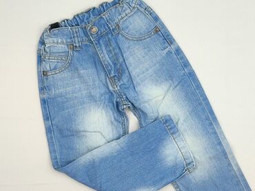 topy dla 10 latki: Jeans, 3-4 years, 98/104, condition - Perfect