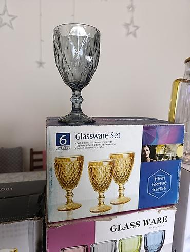 хрустальные стаканы: Набор и бокалы из стекла - Набор Glassware Set на 6 предметов. На — 2
