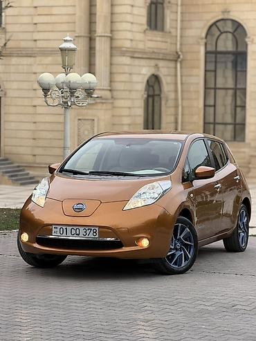 Nissan: Nissan Leaf elektrikli hetçbek Avtomobil ideal Veziyetdedir Bez — 1