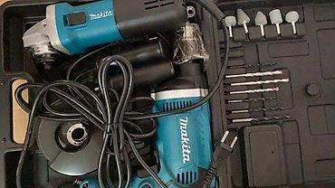 plinski brener mali: MAKITA UDARNA BUŠILICA 710W I BRUSILICA 840W SA NASTAVCIMA | Makita — 2