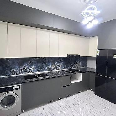 Sifarişlə mətbəx mebeli: Sifarişlə mətbəx dəsti, Özü çəkən petlələr, Mat laminat, Kredit yoxdur, Pulsuz çatdırılma — 10