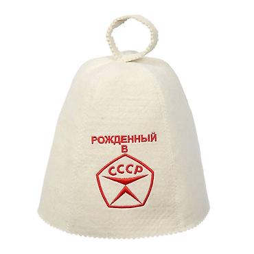 банный шапка: Описание: Шапка из войлока убережет Вашу голову от повышенной — 3