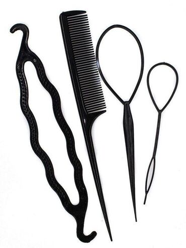 аксессуары для волос: Парикмахерский набор для волос, твистер для волос. Набор для создания