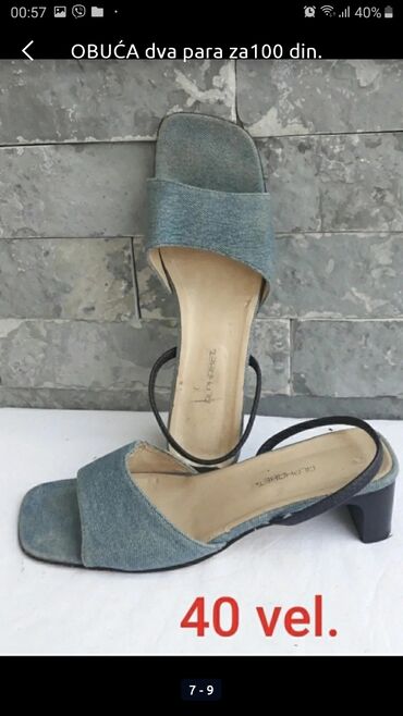 italijanske sandale: Sandale, 40