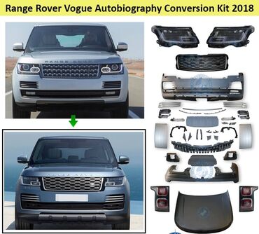 тюнинг 570: Комплект рестайлинга на Range Rover Vogue 

Рендж Ровер Вог