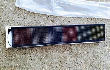 online: Svetleća reklama rgb IP65 2 x Led displey instalacija txt. Dvostrana — 2