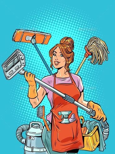 уборщица техничка: Уборка помещений | Кафе, магазины | Генеральная уборка, Ежедневная уборка, Мытьё окон, фасадов