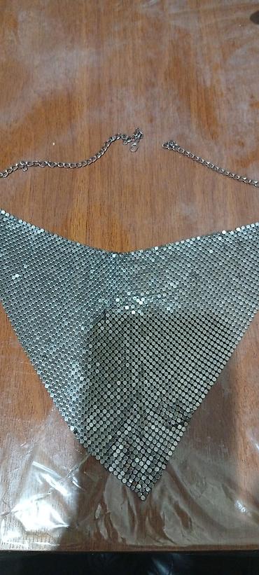 Aksesuarlar: Metal mesh boyun bəzəyi — 2