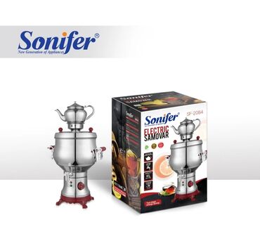 Samovarlar: Yeni Elektrik Samovar, 6 l, Ödənişli çatdırılma, Rayonlara çatdırılma, Ünvandan götürmə