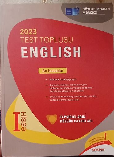 Tədris ədəbiyyatı: SALAM.GÖRDÜYÜNÜZ BÜTÜN KİTABLAR SATILIR.34 ƏDƏD DƏRSLİY.BİR KİTABIN — 15