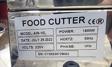 Digər restoran, kafe avadanlığı: Ət tərəvəz doğrayan food cutter Ölçüsünə ve litrine görə qiymətləri -da lalafo.az — 14 Digər restoran, kafe avadanlığı: Ət tərəvəz doğrayan food cutter Ölçüsünə ve litrine görə qiymətləri — 14