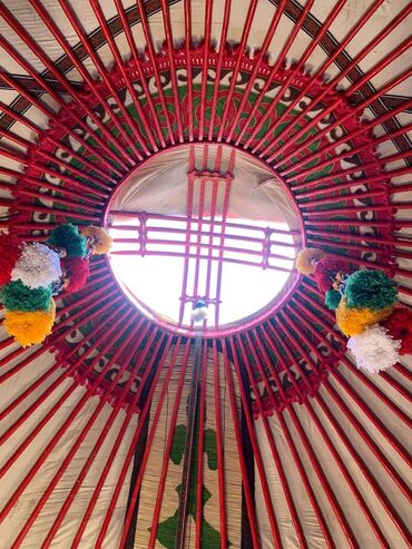 Аренда юрт: Аренда юрты, Каркас Деревянный, 85 баш, Казан, Посуда, С полом — 4