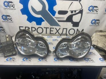 Передние фары: Комплект передних фар Mercedes-Benz Оригинал — 11