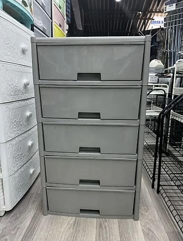 Комоды для одежды: Комод для одежды, Новый, Без зеркала, Пластик, цвет - Бежевый, Самовывоз, Платная доставка — 6