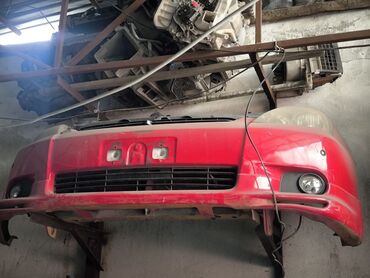 руль toyota wish: Передний Бампер Toyota 2004 г., Б/у, цвет - Красный, Оригинал