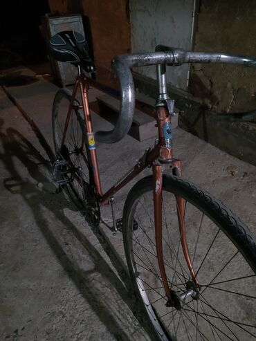 прямоток мото: Шоссейный велосипед, Рама L (172 - 185 см), Б/у