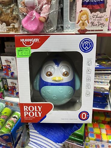 busy board: Детская развивающая игрушка-неваляшка HUANGER Roly Poly в виде — 1