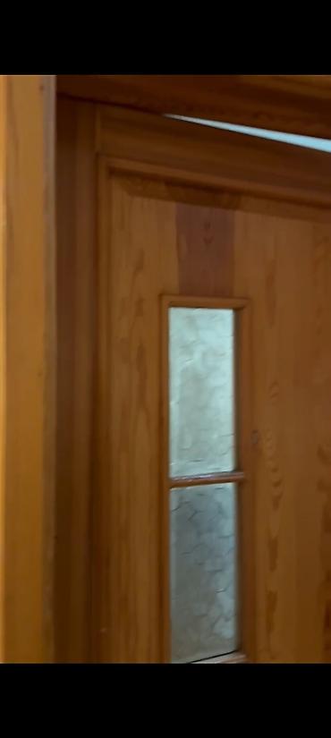 yapışan panel: Taxta otaq qapısı - Material: möhkəm təbii ağac (ağac naxışlı örtük) — 2