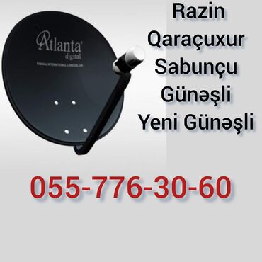 peyk antena kanalların yigilmasi: Peyk antenalarının quraşdırılması | Quraşdırılma, Təmir, Tənzimlənmə | Zəmanət