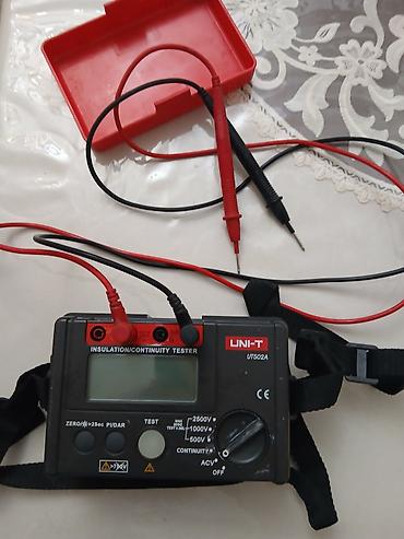 UNI-T UT502A izolyasiya və davamlılıq ölçən cihaz - Model: UNI-T