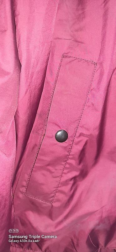 aşbaz geyimleri: 2 üzlü bordo rəngli kapüşonlu yüngül küləkkeş (windbreaker) gödəkçə — 2