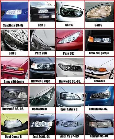 auto plac senta: Obrvice farova Pezo 206. Kvalitetne obrve za farove iz uvoza ABS — 4