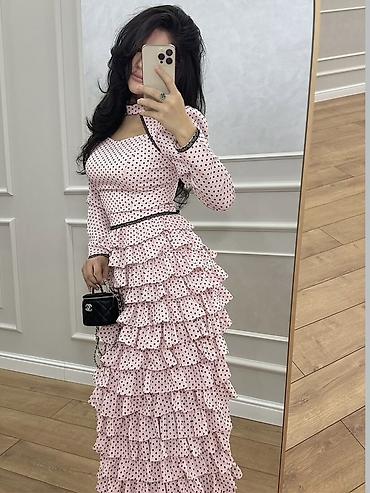 плате: Вечернее платье, Пышное, Длинная модель, С рукавами, M, L — 2