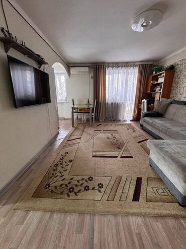 недвижимость токмок: 2 комнаты, 42 м², 4 этаж, Евроремонт