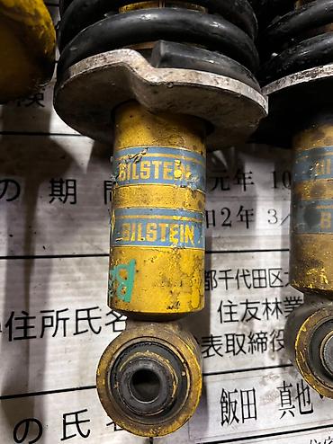 Амортизаторы, пневмобаллоны: Комплект амортизаторов Subaru Б/у, Оригинал, Япония — 2