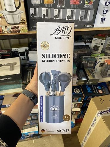 mod: Набор кухонных принадлежностей AMD Modern Silicone Kitchen Utensils — 1