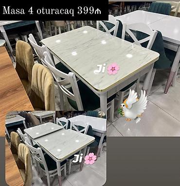 heyet stol stul: Mətbəx üçün, Yeni, 4 stul — 1