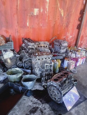 Двигатели, моторы и ГБЦ: Бензиновый мотор Toyota 2004 г., 2.4 л, Б/у, Оригинал, Япония — 4