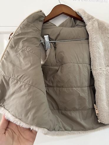 tuklu kurtka: Uşaq üst geyimləri müxtəlif modellər: - H&M qız üçün yüngül — 5