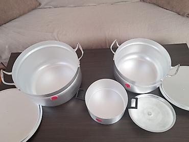 19 litr su: Aş qazanı hündür 18 sm — 3