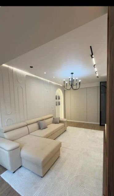 бишкек квартира дом: 2 комнаты, 77 м², Элитка, 5 этаж, Евроремонт