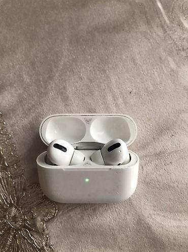 bluetooth: İşlənmiş Simsiz (Bluetooth) Qulaqcıqlar, Apple, rəng - Ağ — 1