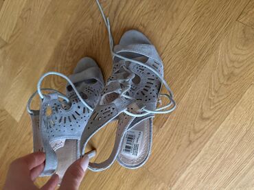 детские кроссовки nike air: Размер: 36, цвет - Серый, Новый