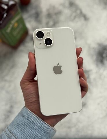 Apple iPhone: IPhone 14, 256 GB, Starlight, Zəmanət, Kredit, Simsiz şarj
