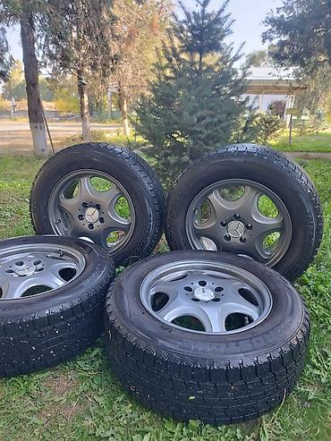 r20 mercedes: Колеса в сборе 235 / 60 / R 16, Зима, Б/у, Комплект, Легковые, Литые, отверстий - 5 — 1