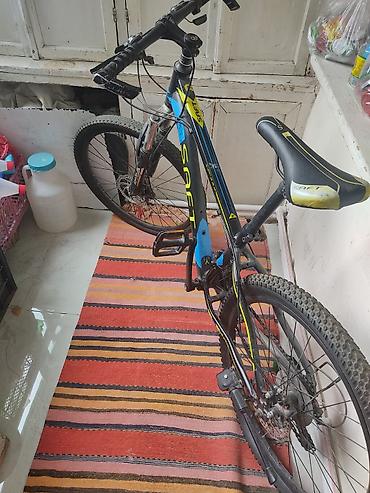 teker velosiped: SAFT Y-360 dağ velosipedi Xüsusiyyətlər: - Çərçivə: alüminium — 4